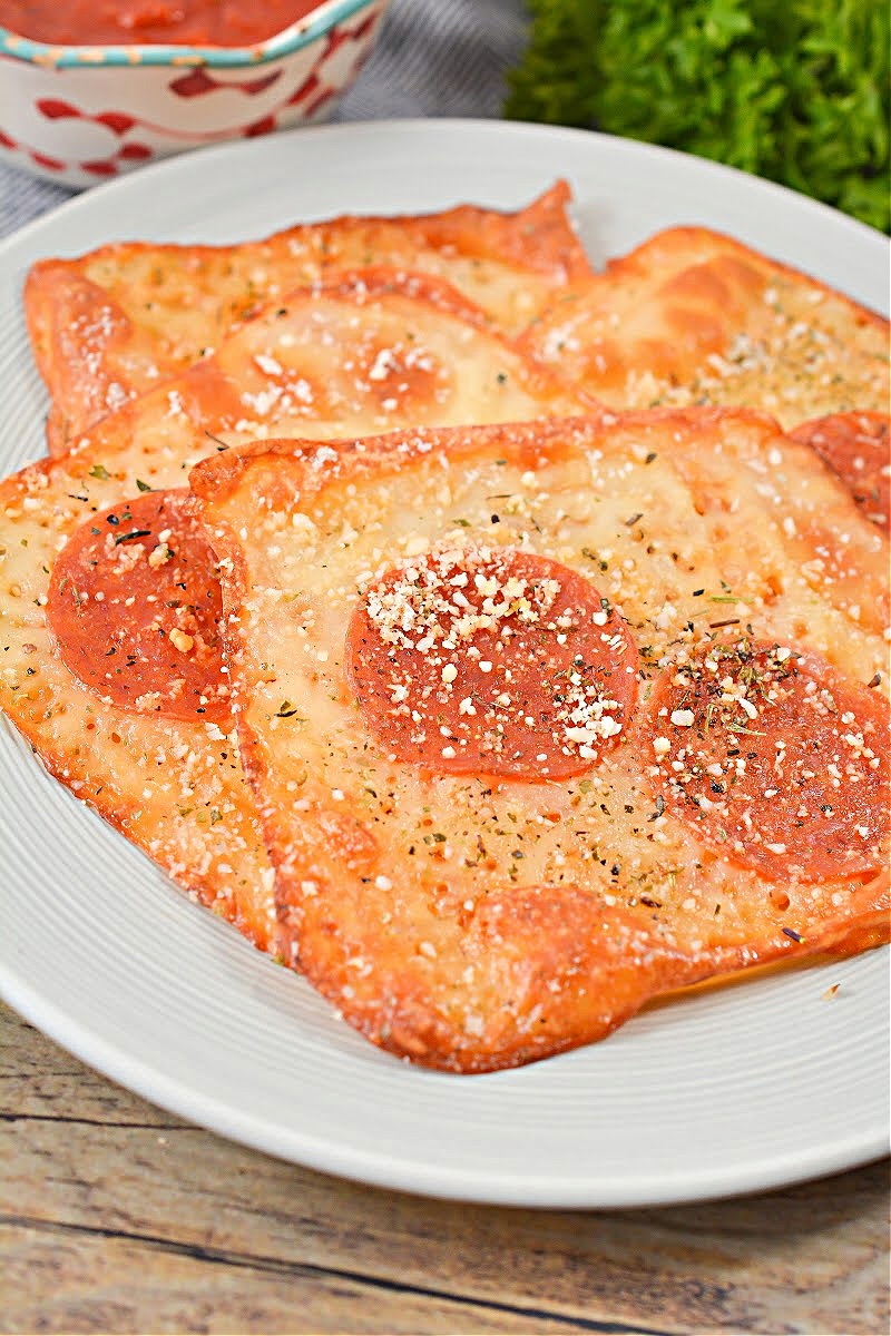 Large Keto Pizza Crackers
