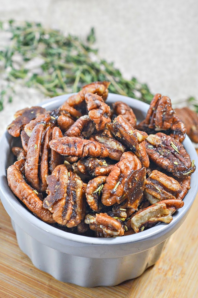 Keto Spiced Pecans