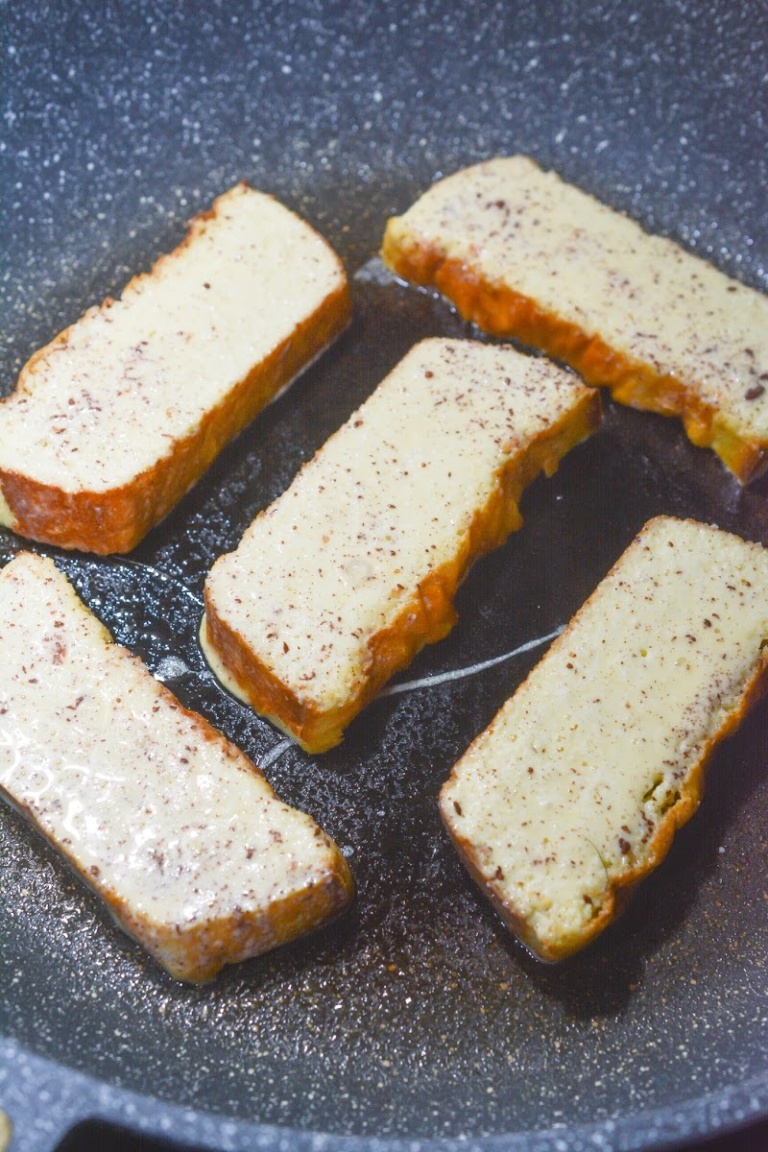 Egg Loaf French Toast 4 Net Carbs Per Serving