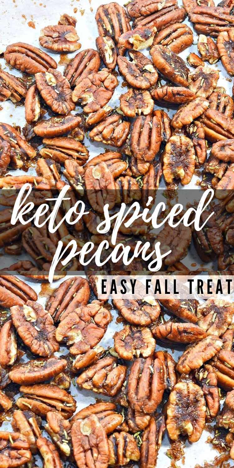 Keto Spiced Pecans