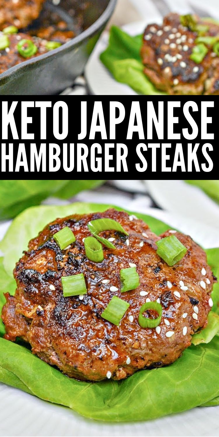 Keto Japanese Hamburger Steaks