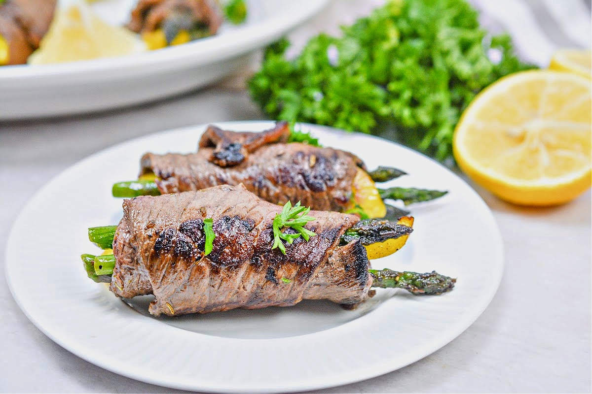 Asparagus Steak Roll-Ups