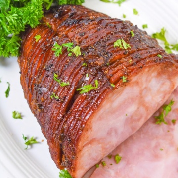 Air Fryer Keto Glazed Ham