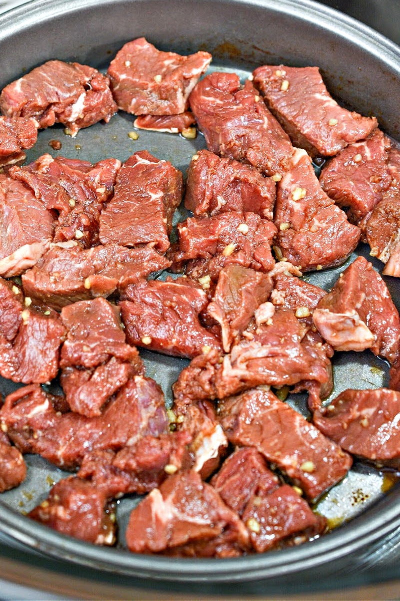 Air Fryer Asian Steak Bites