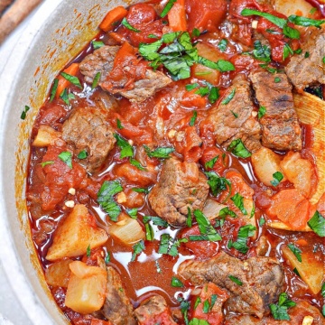 Low-Carb Greek Beef Stew