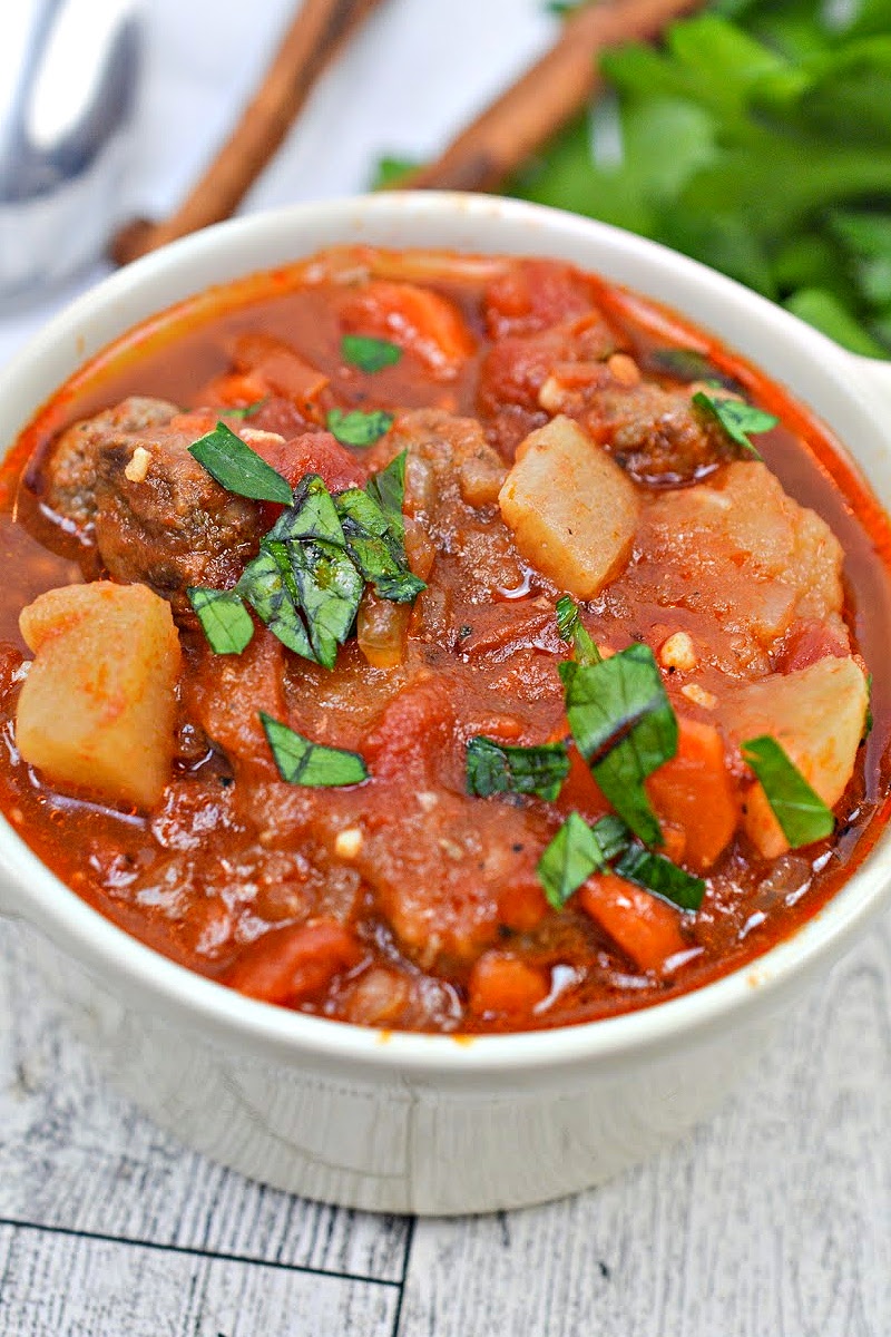 Low-Carb Greek Beef Stew