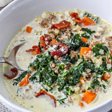 Instant Pot Low-Carb Zuppa Toscana Soup