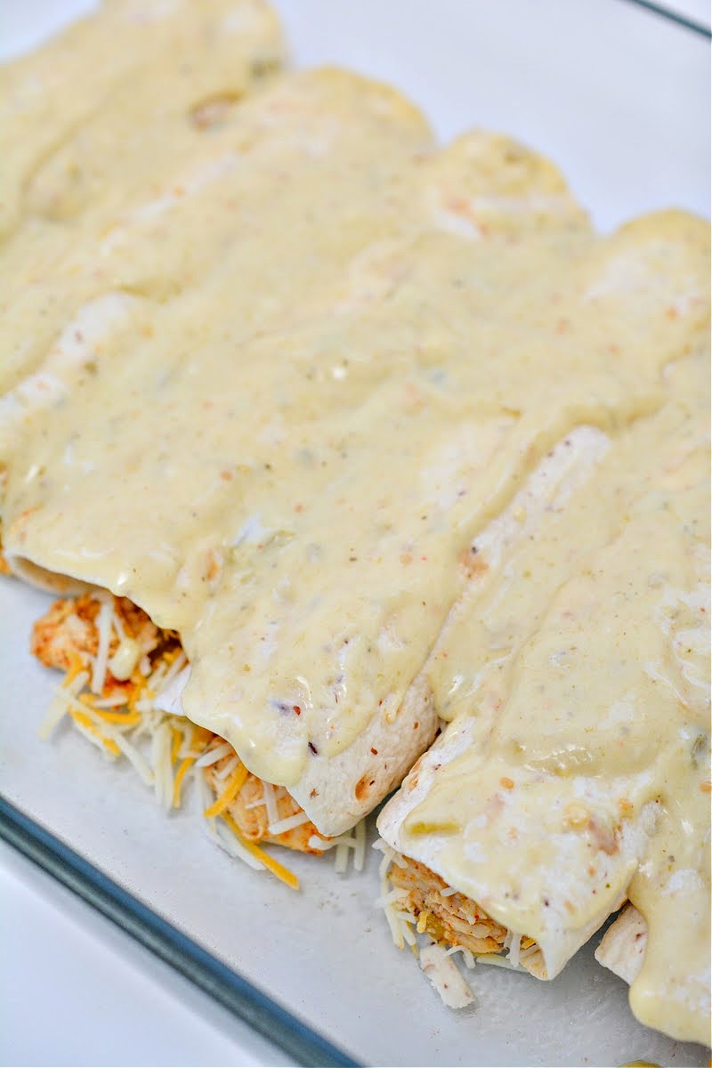Keto Salsa Verde Chicken Enchiladas Easy To Make Recipe