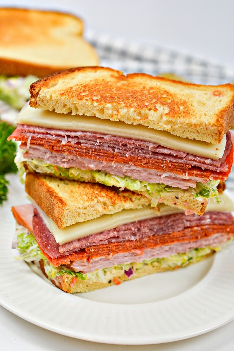 Keto TikTok Grinder Sandwiches