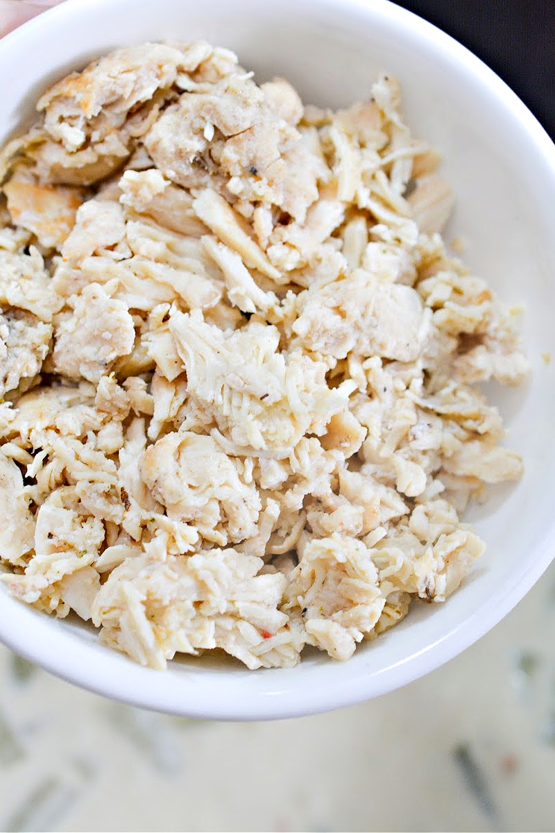 Shredded Cooked Chicken