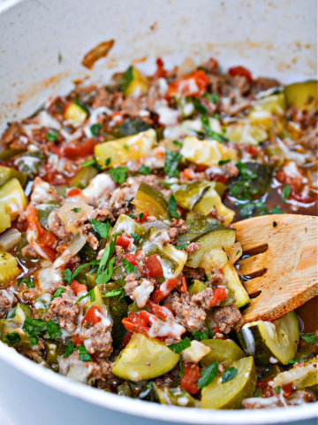 Low-Carb Goulash With Zucchini