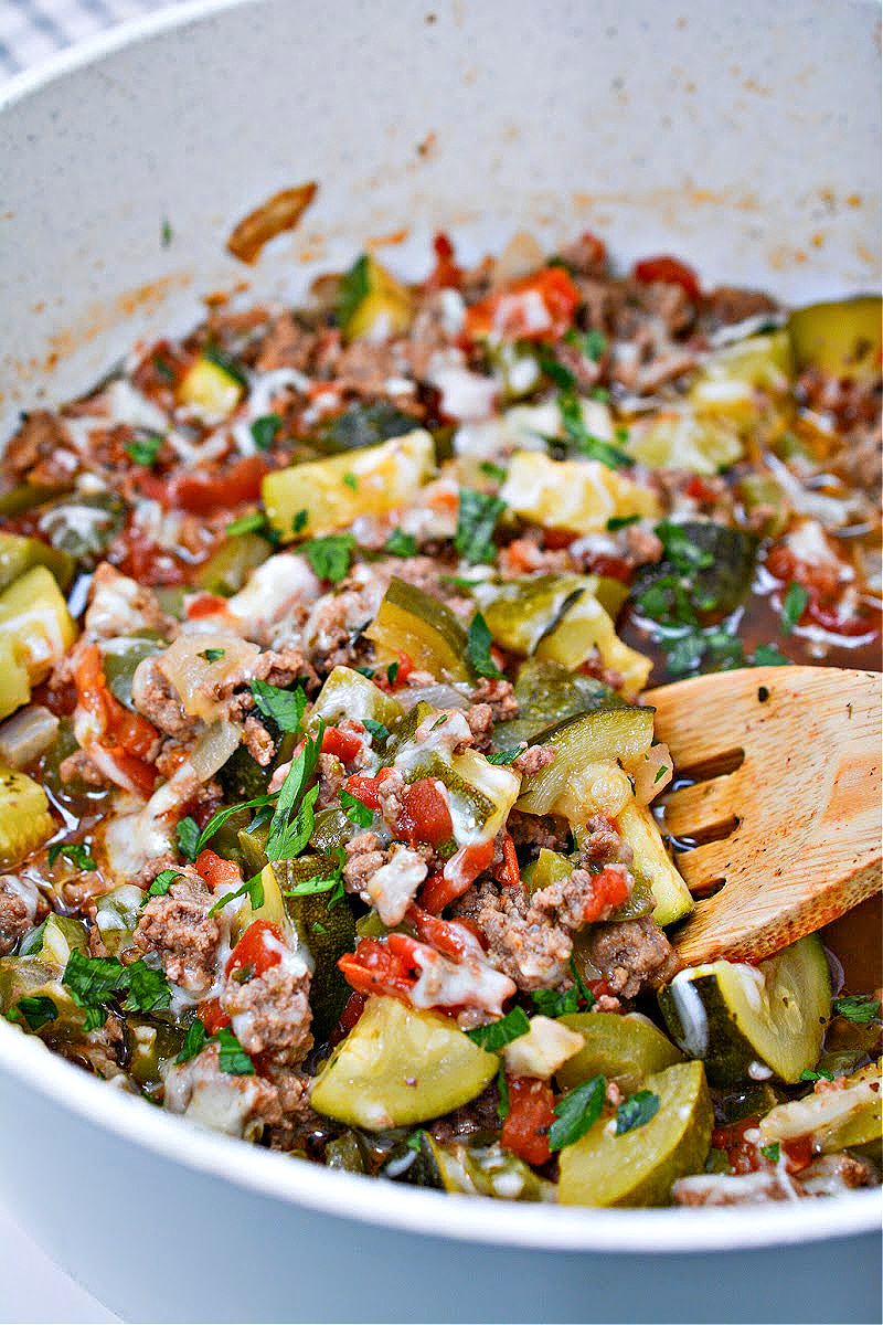 Low-Carb Goulash With Zucchini