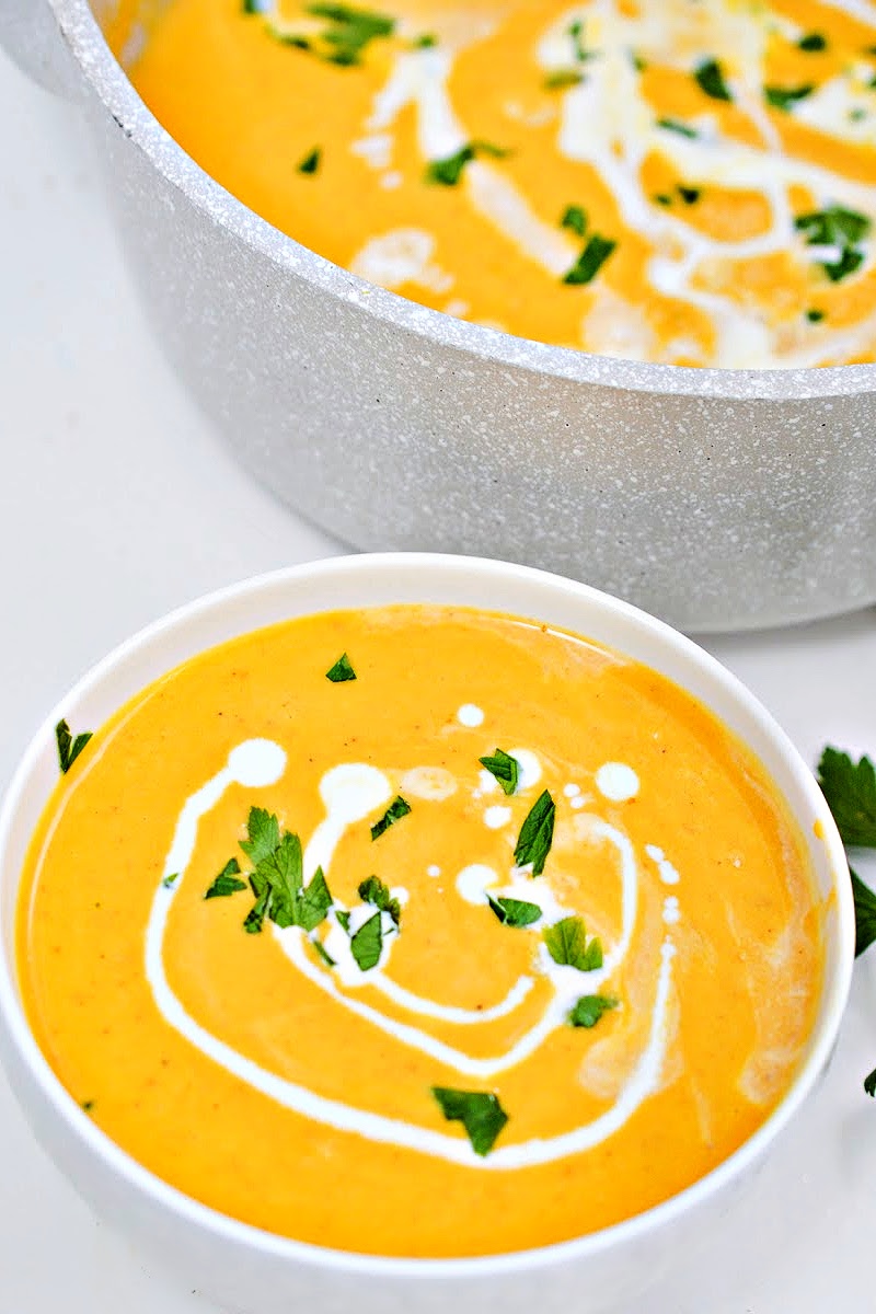 Keto Creamy Pumpkin Soup