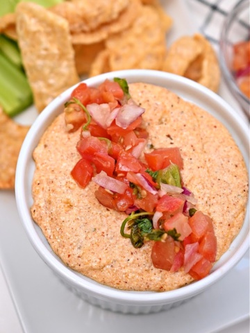 Low Carb Cottage Cheese Queso