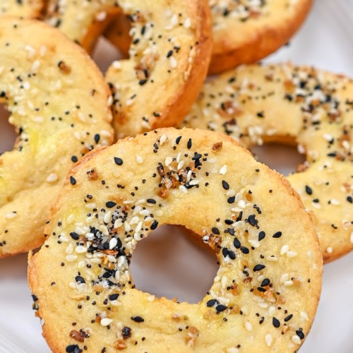 Keto Protein Everything Bagels