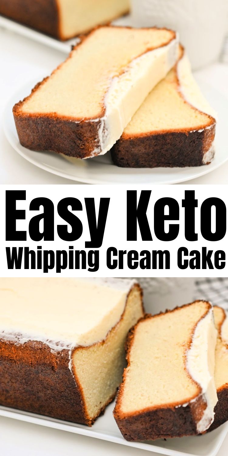 Keto Whipping Cream Cake