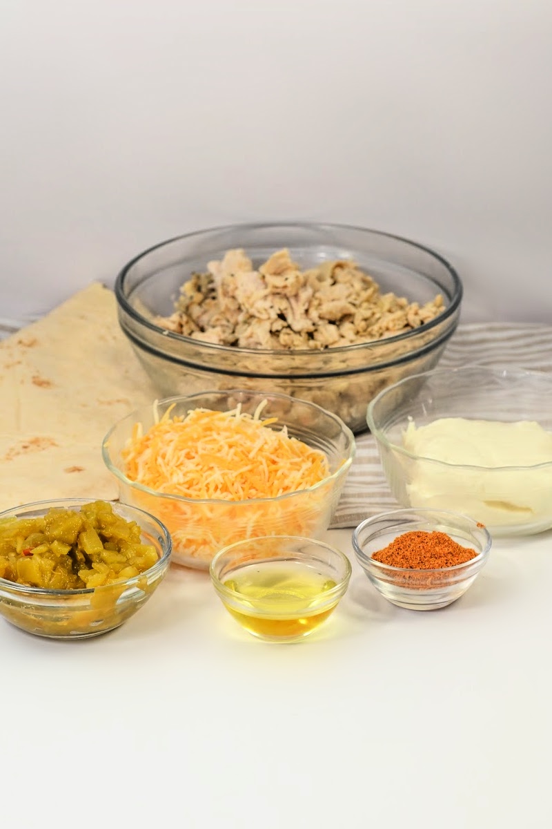 Keto Pull Apart Chicken Tacos Ingredients