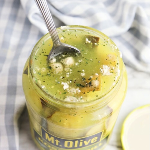 Low Carb Ranch Pickles