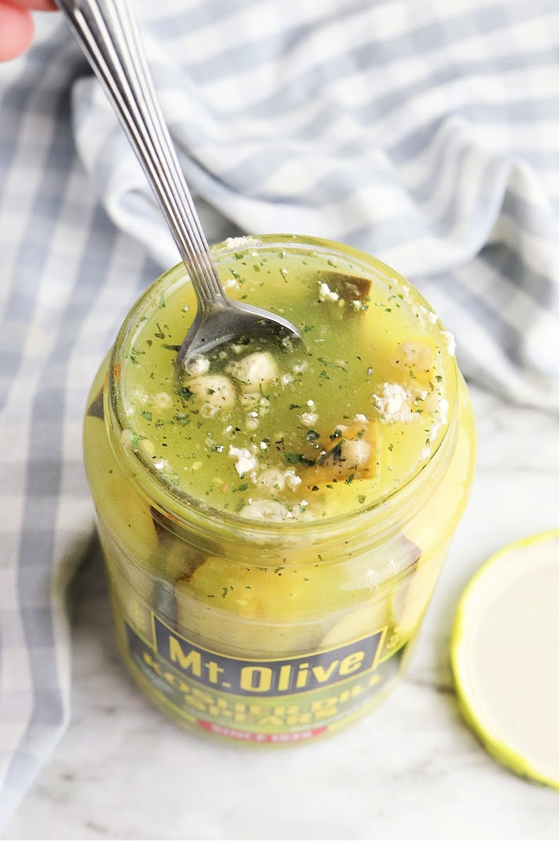 Low Carb Ranch Pickles