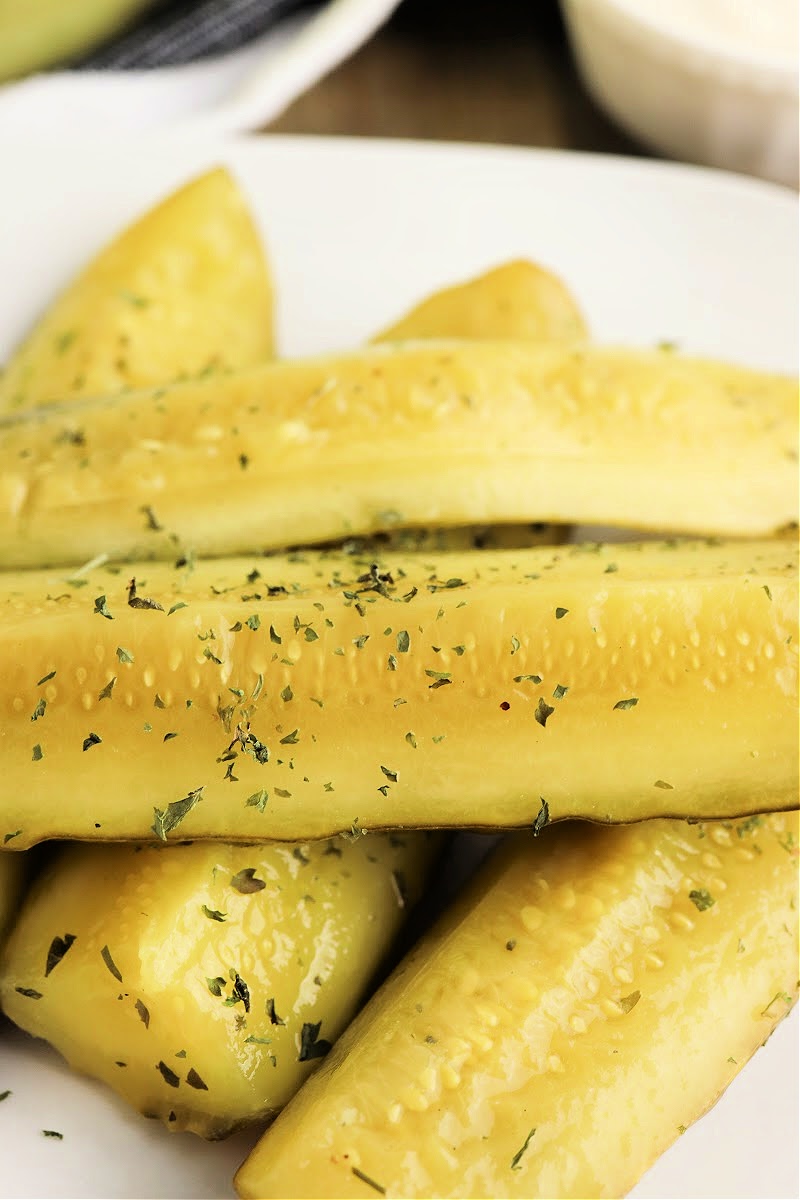 Low Carb Ranch Pickles