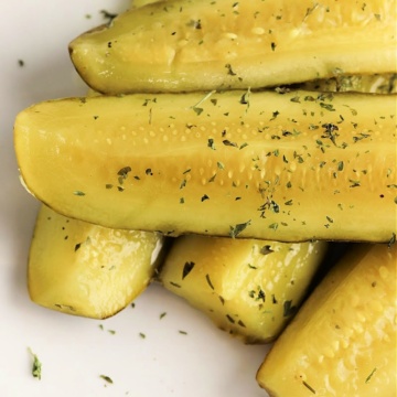 Low Carb Ranch Pickles