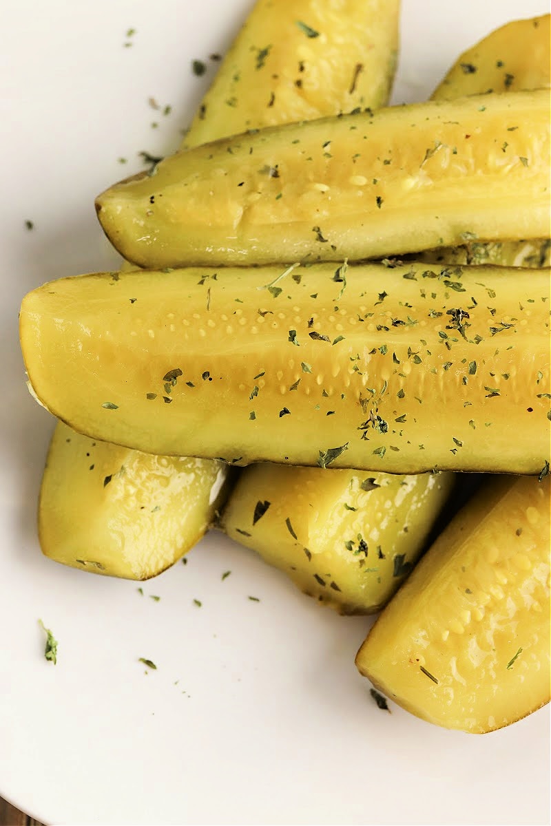 Low Carb Ranch Pickles