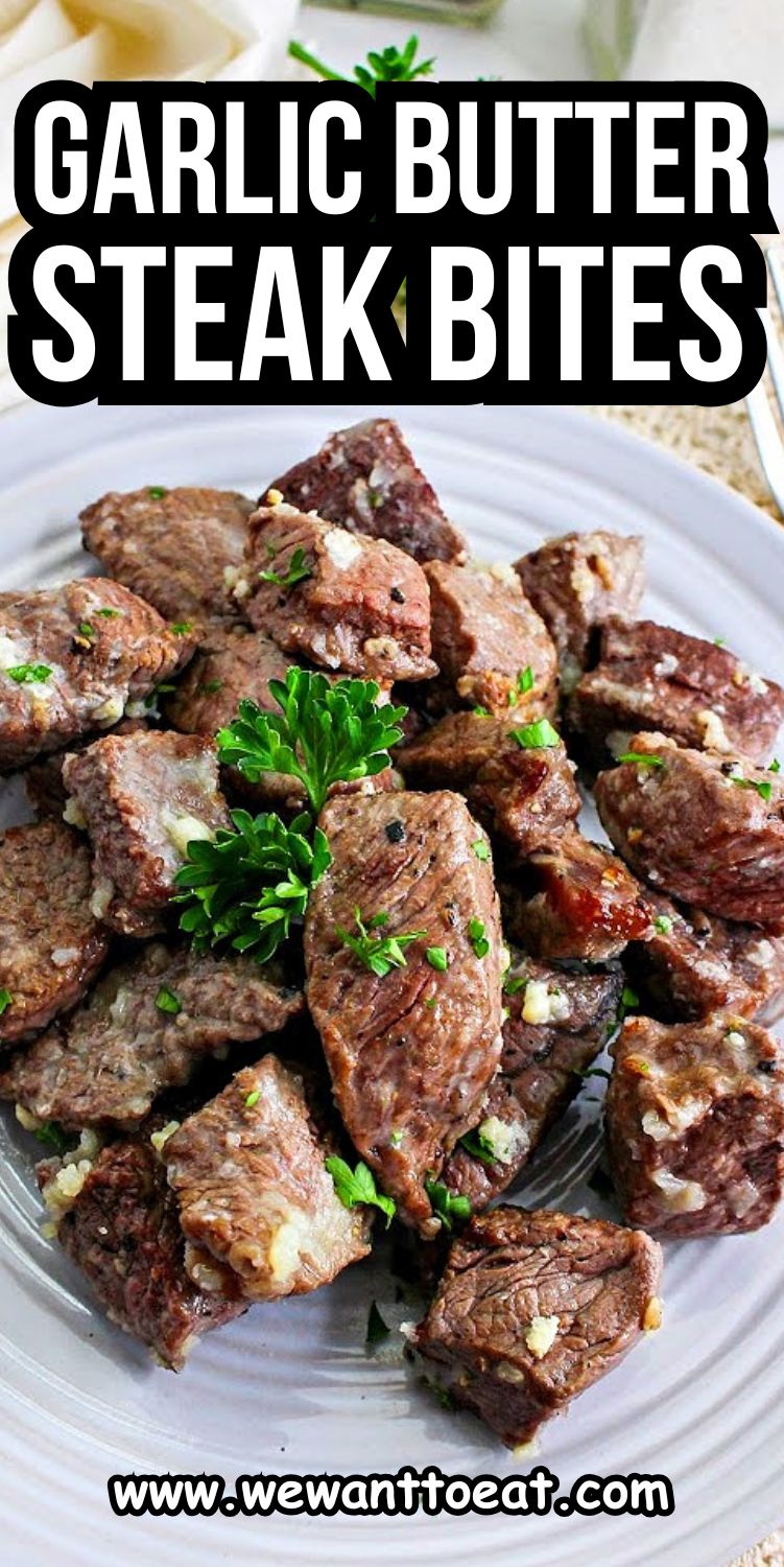 Low-Carb Garlic Butter Steak Bites
